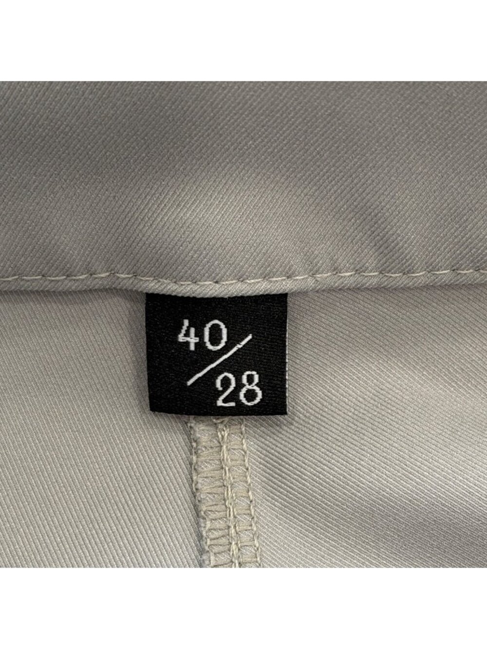 Public Rec Mens Size 40x28 Performance Pants Chino Grey Golf - Picture 4 of 8